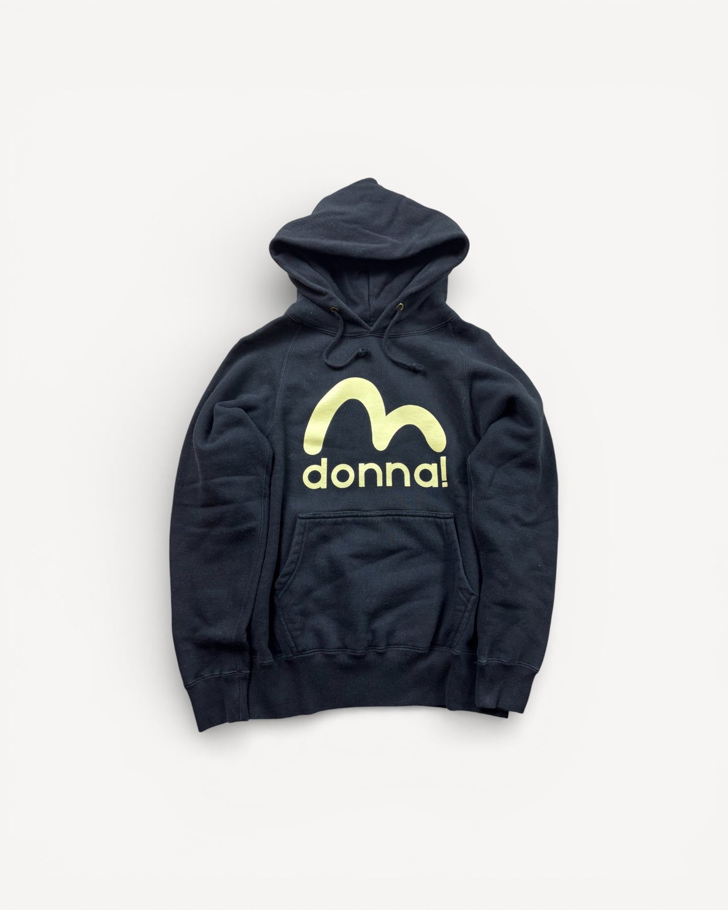 EVISU BLACK HOODIE (S)