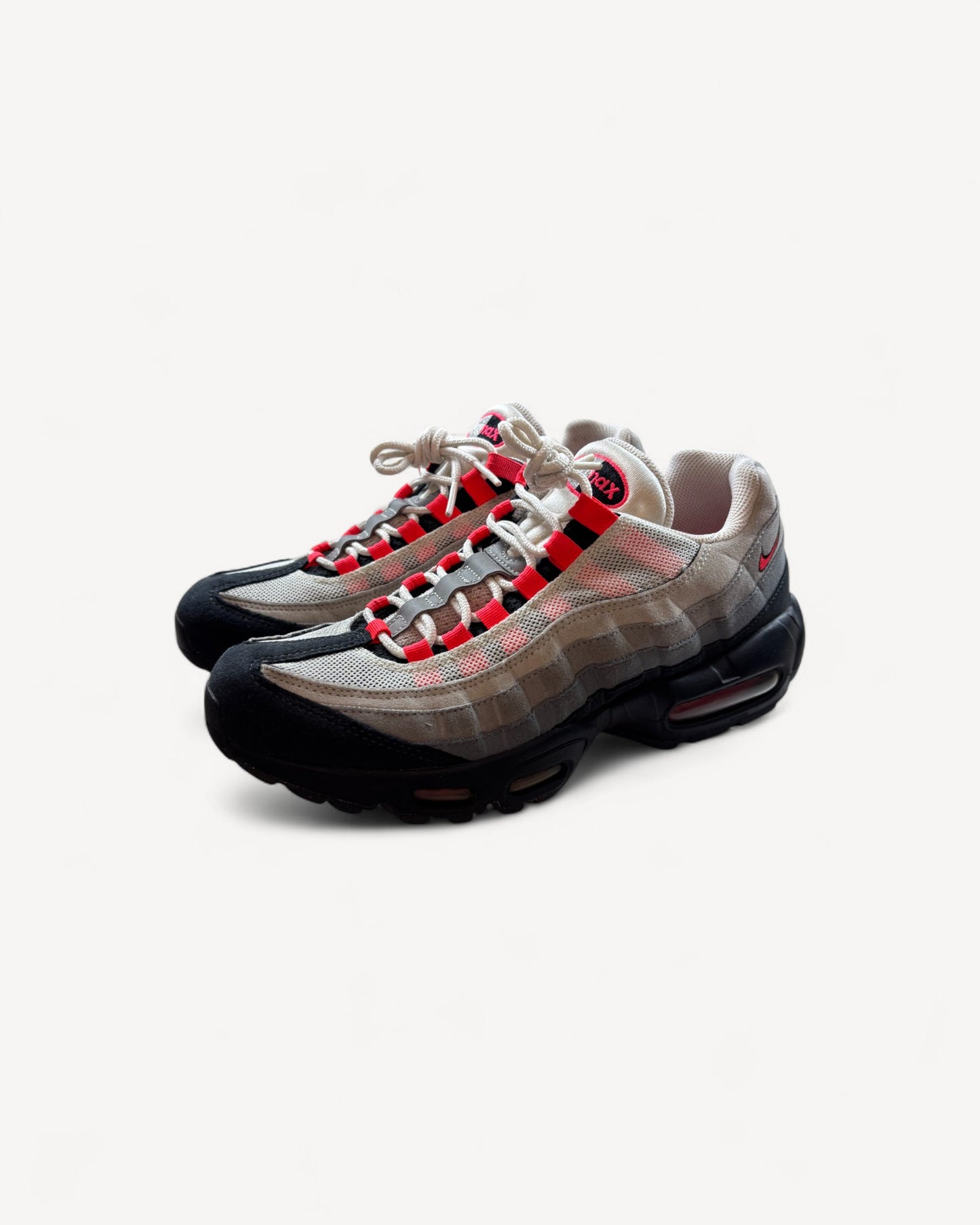 NIKE AIR MAX 95s SOLAR RED SNEAKER (42)