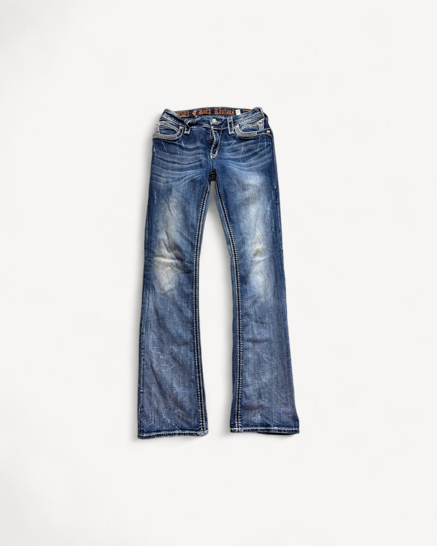 ROCK REVIVAL JEANS W26 L32 #RR9