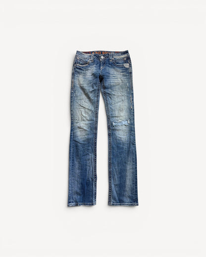 ROCK REVIVAL JEANS W29 L32 #RR21