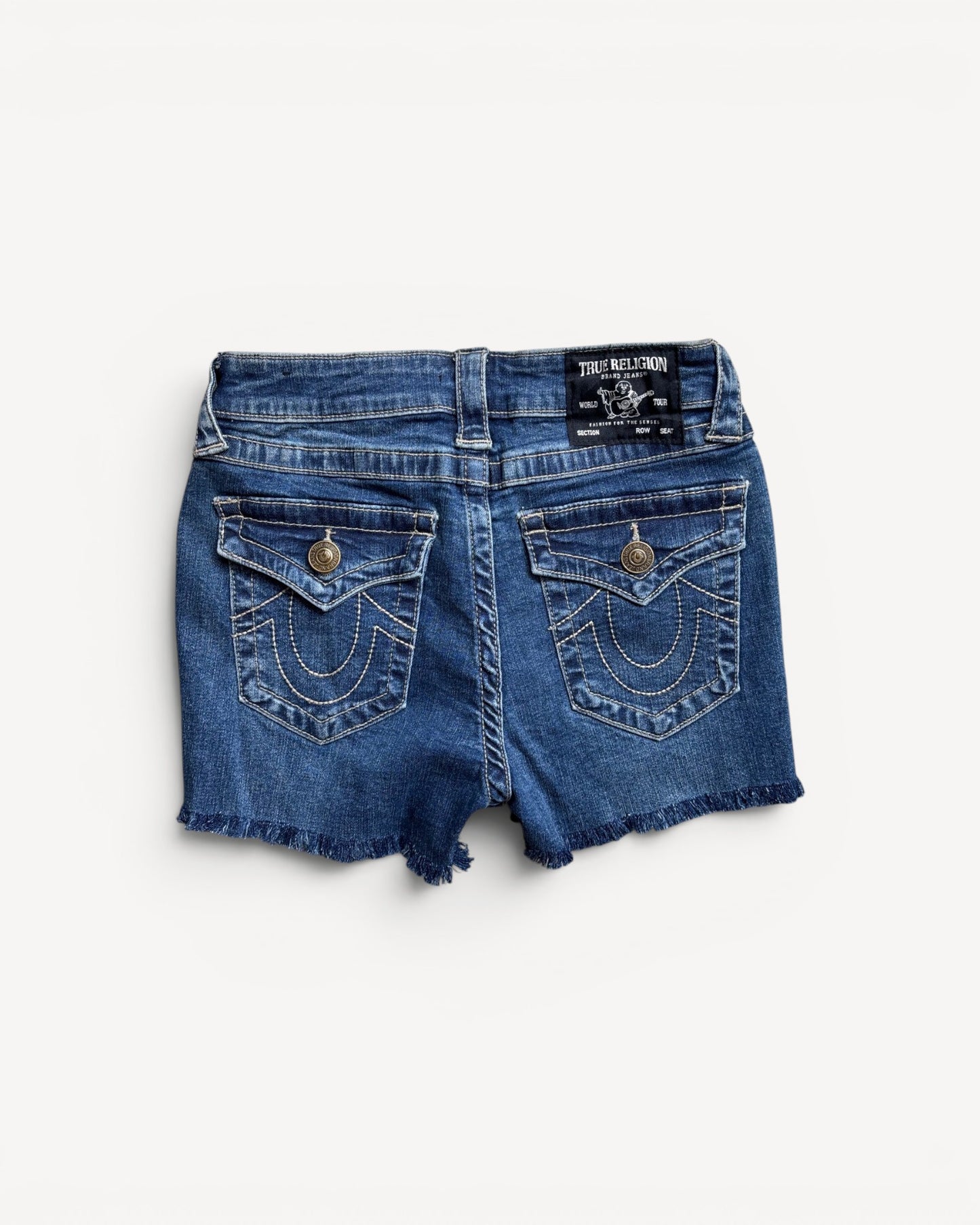 TRUE RELIGION HOT PANT W25 #S7