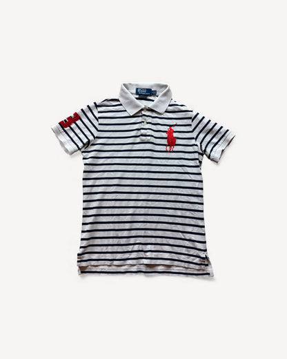 RALPH LAUREN POLO SHIRT STRIPED (S)