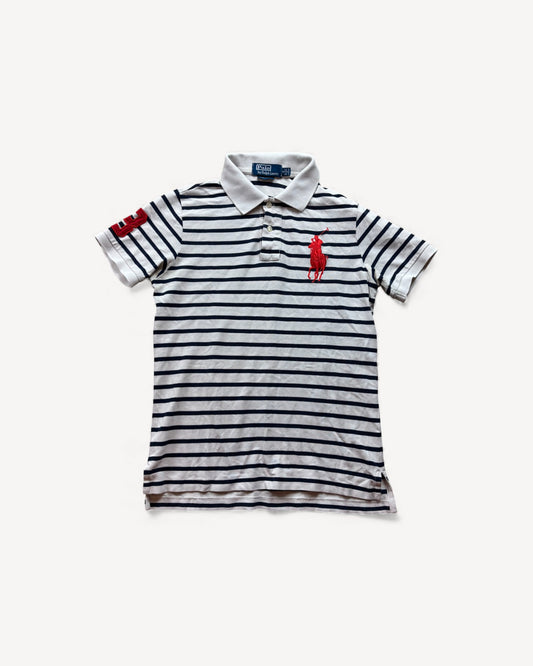 RALPH LAUREN POLO SHIRT STRIPED (S)
