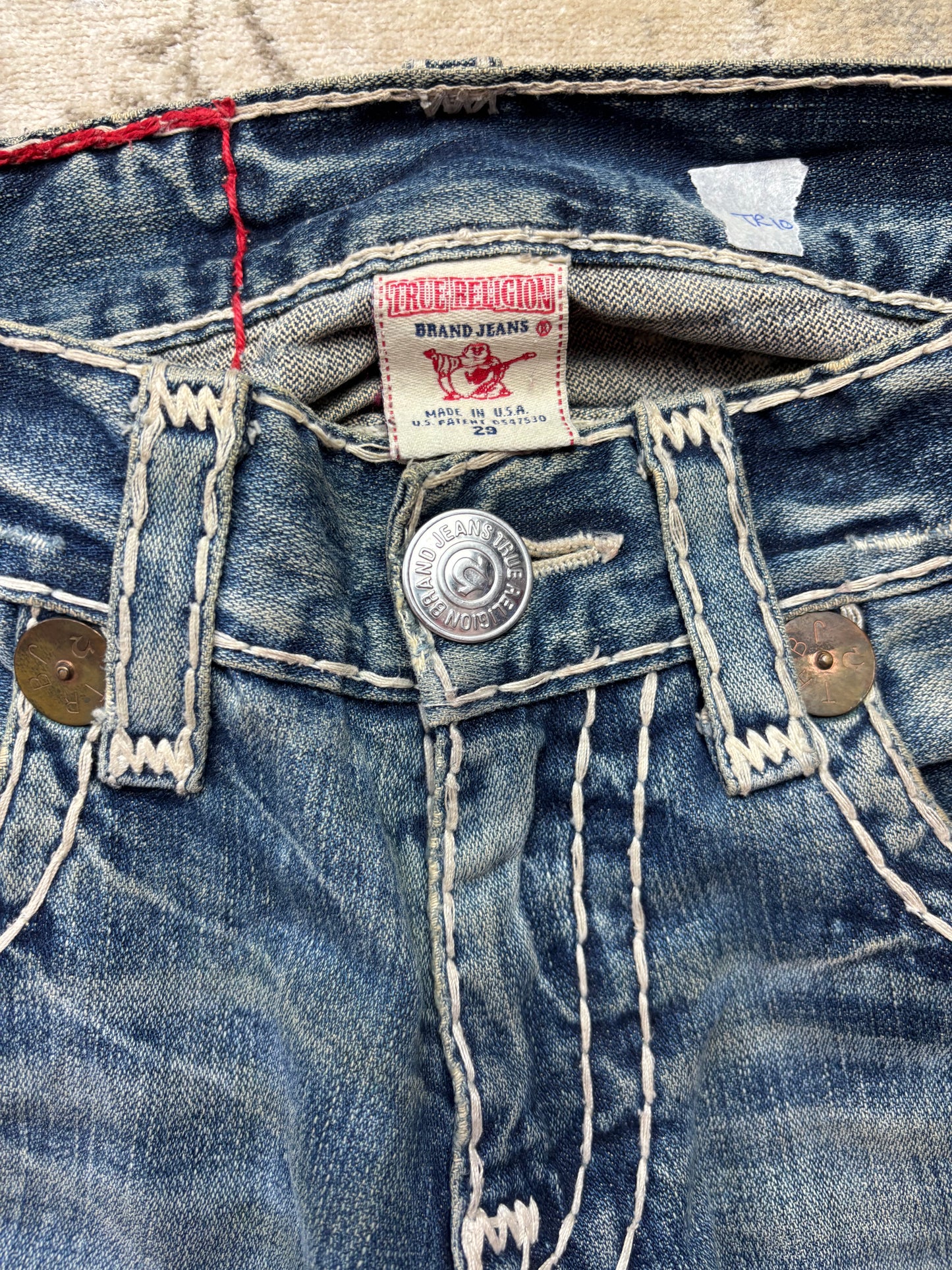 TRUE RELIGION JEANS W29 L32 #TR10