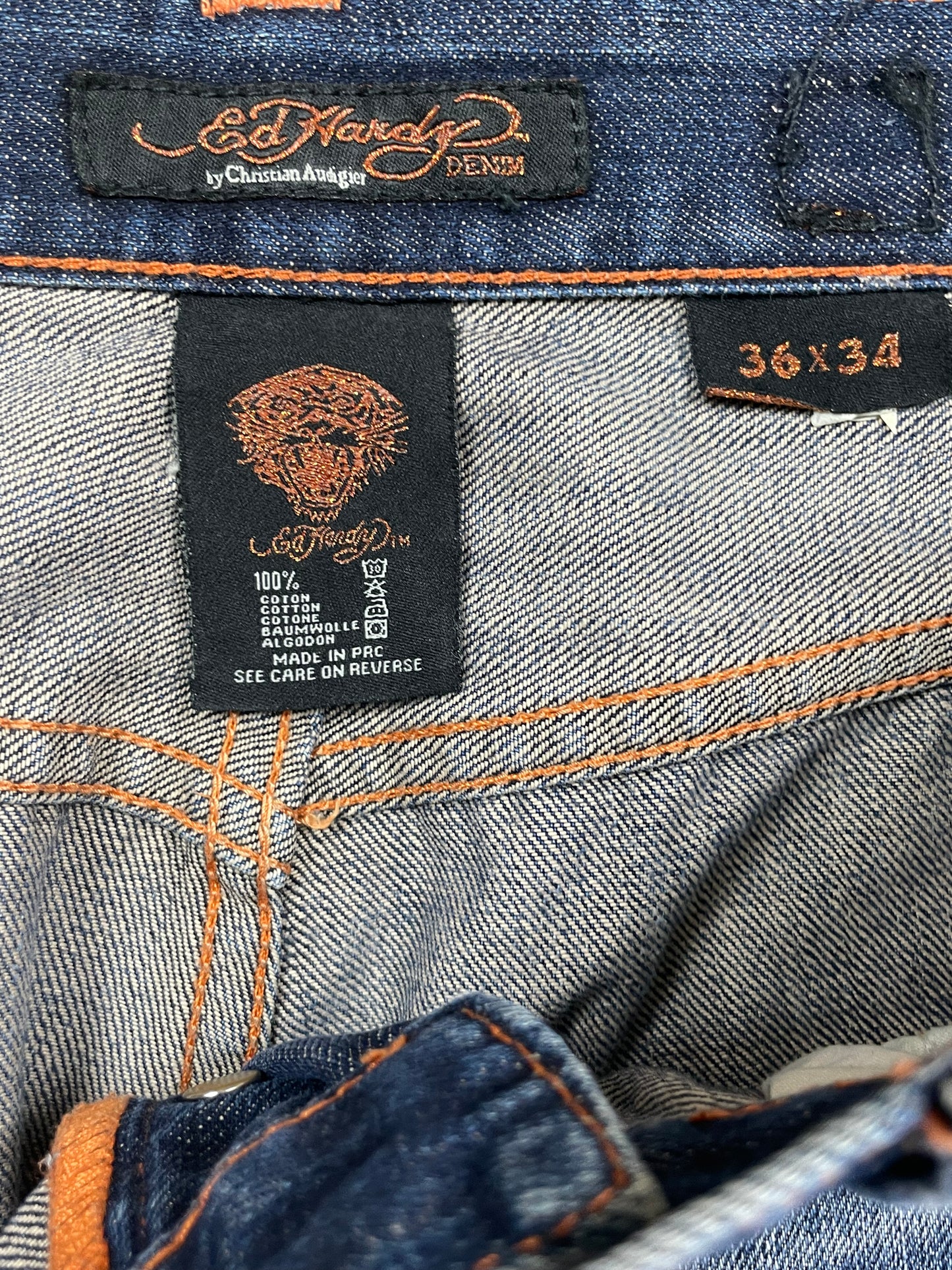 ED HARDY JEANS W36 L34 #ED6