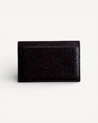 GUCCI MONOGRAM CARDHOLDER