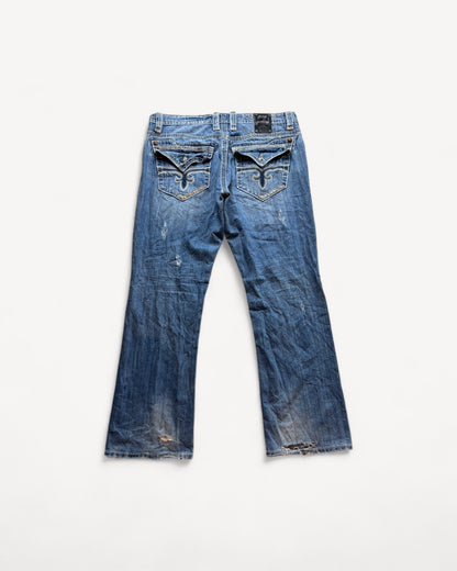 ROCK REVIVAL JEANS W38 L34 #RR23