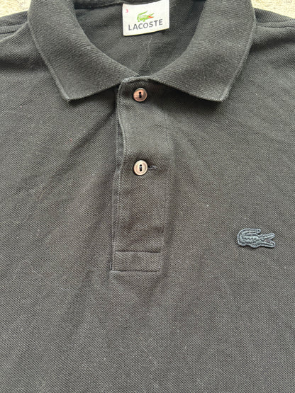 LACOSTE POLO SHIRT BLACK (S)