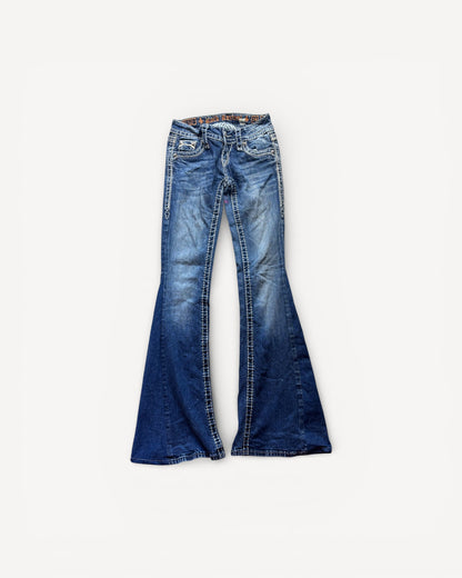 ROCK REVIVAL JEANS W24 L30 #RR1