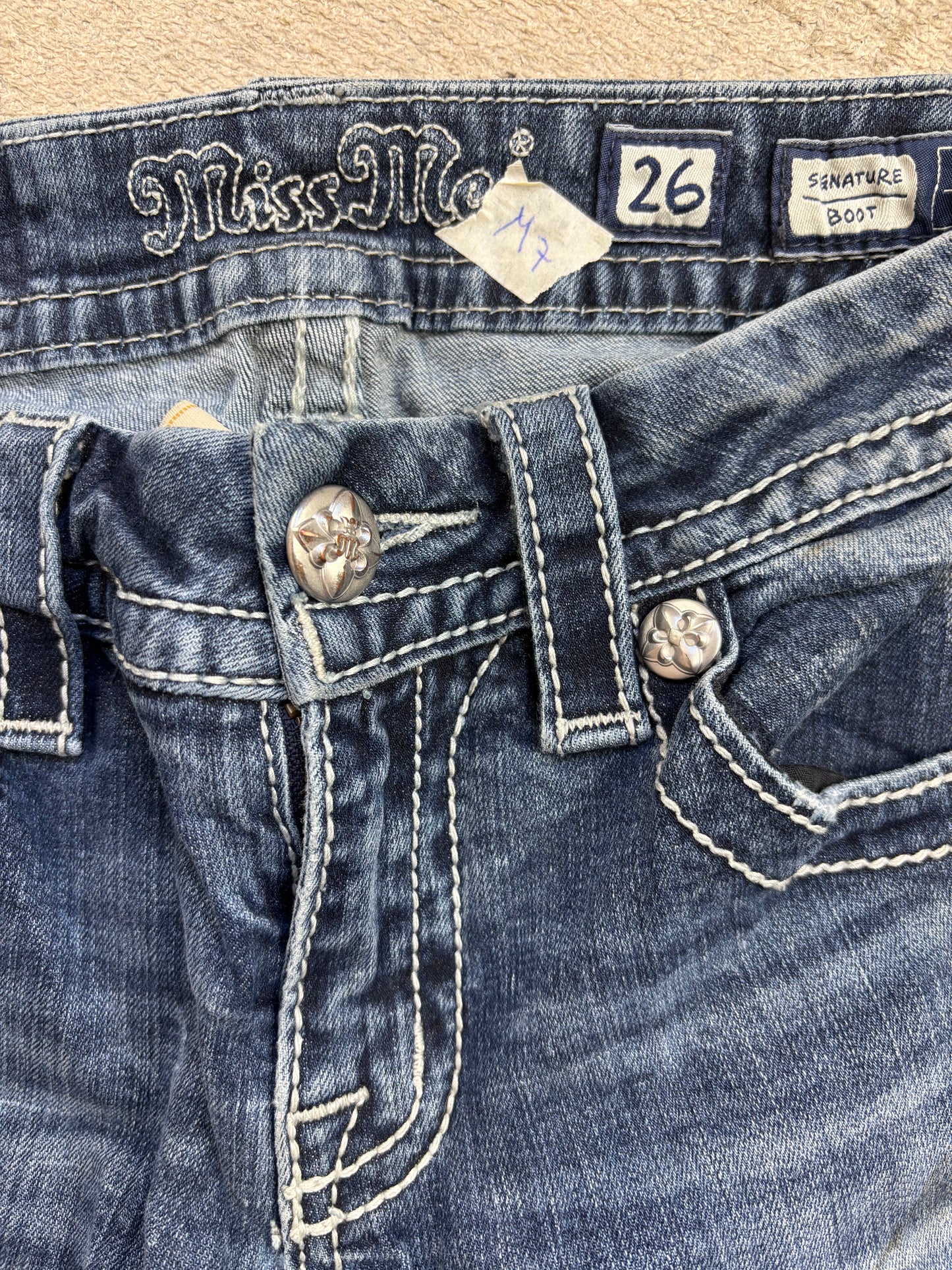 MISS ME JEANS W26 L32 #M7