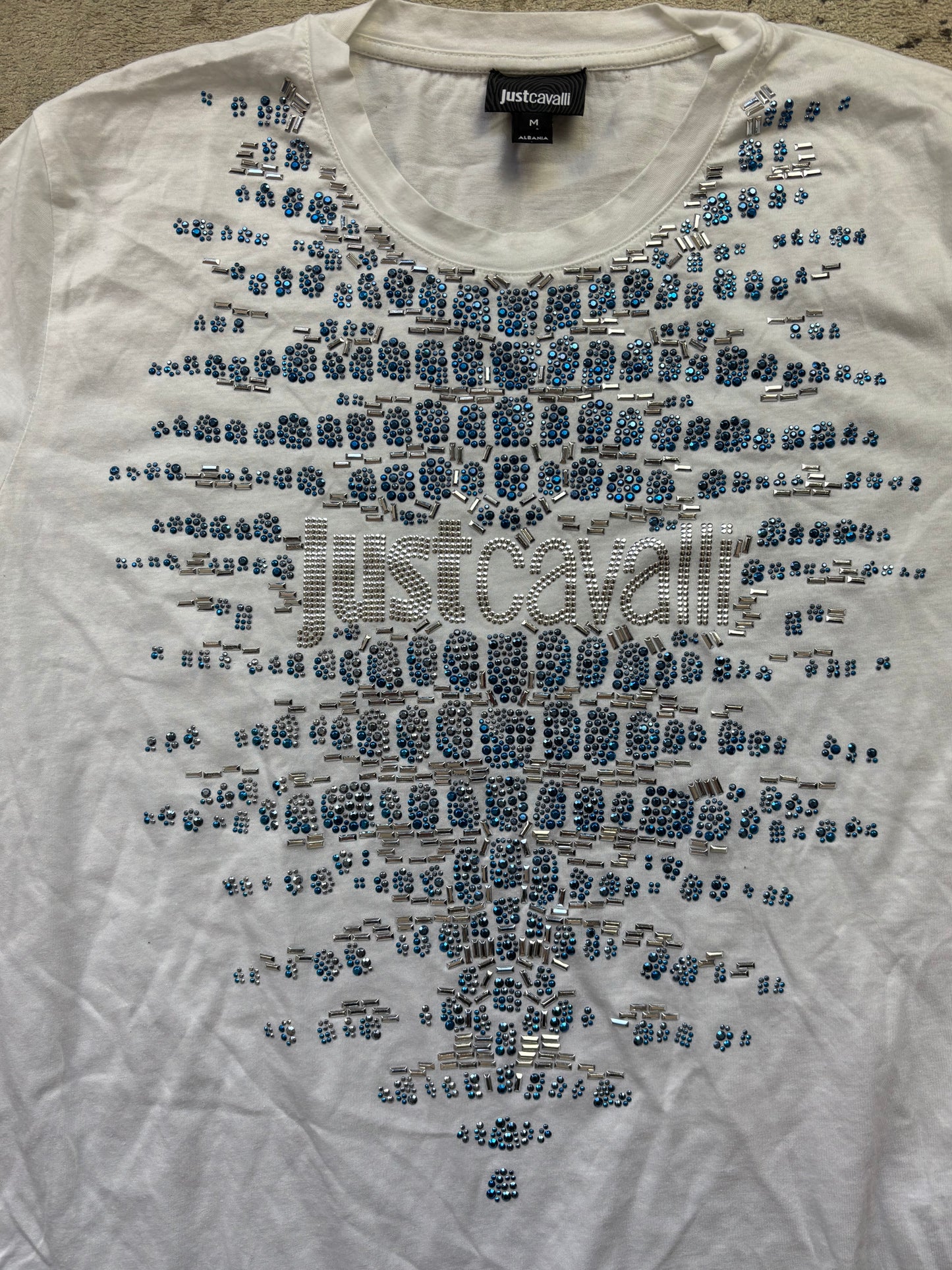 ROBERTO CAVALLI WOMEN T-SHIRT (M)