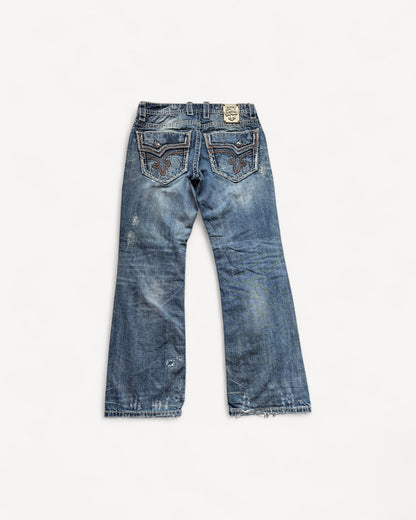 ROCK REVIVAL JEANS W32 L32 #RR27