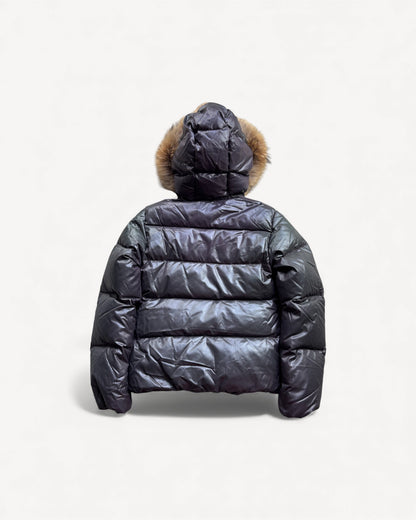 DUVETICA GREY WOMEN PUFFER JACKET (M)