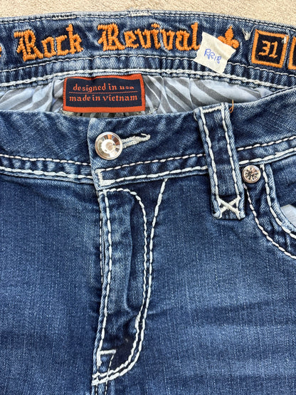ROCK REVIVAL JEANS W31 L32 #RR18