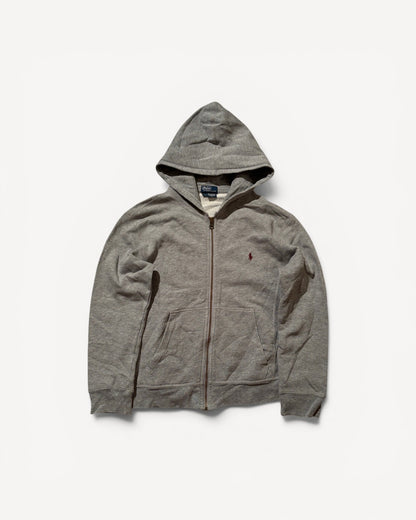 RALPH LAUREN GREY ZIP UP HOODIE (S) (Kopie)