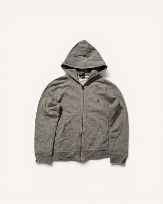 RALPH LAUREN GREY ZIP UP HOODIE (S) (Kopie)