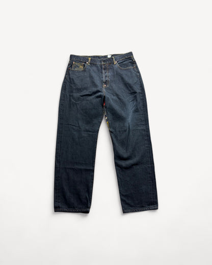 RMC EMBROIDERED DENIM W36 L32 #JAP9