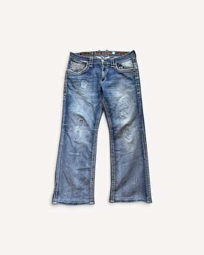 ROCK REVIVAL JEANS W36 L30 #RR27