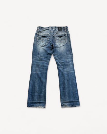 ROCK REVIVAL JEANS W32 L32 #RR8