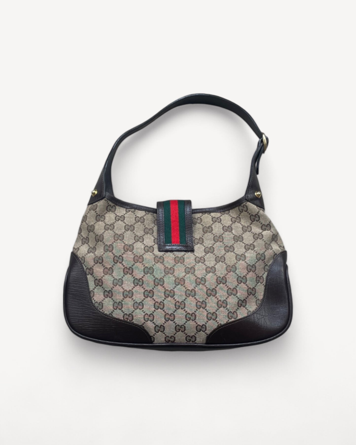 GUCCI MONOGRAM JACKIE BAG