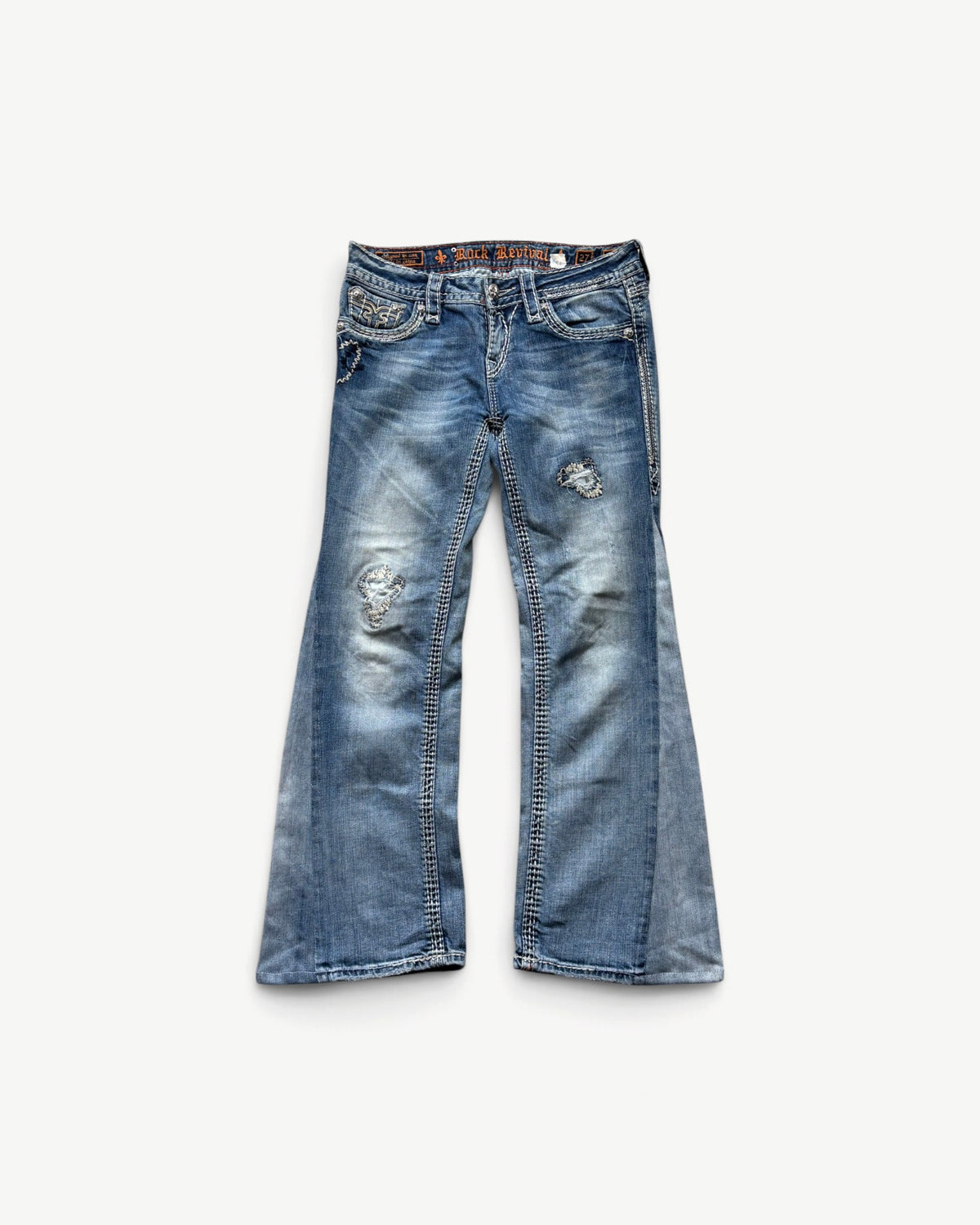 ROCK REVIVAL JEANS W27 L30 #RR3