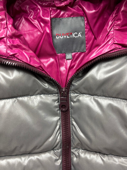 DUVETICA GREY WOMEN PUFFER JACKET (S)