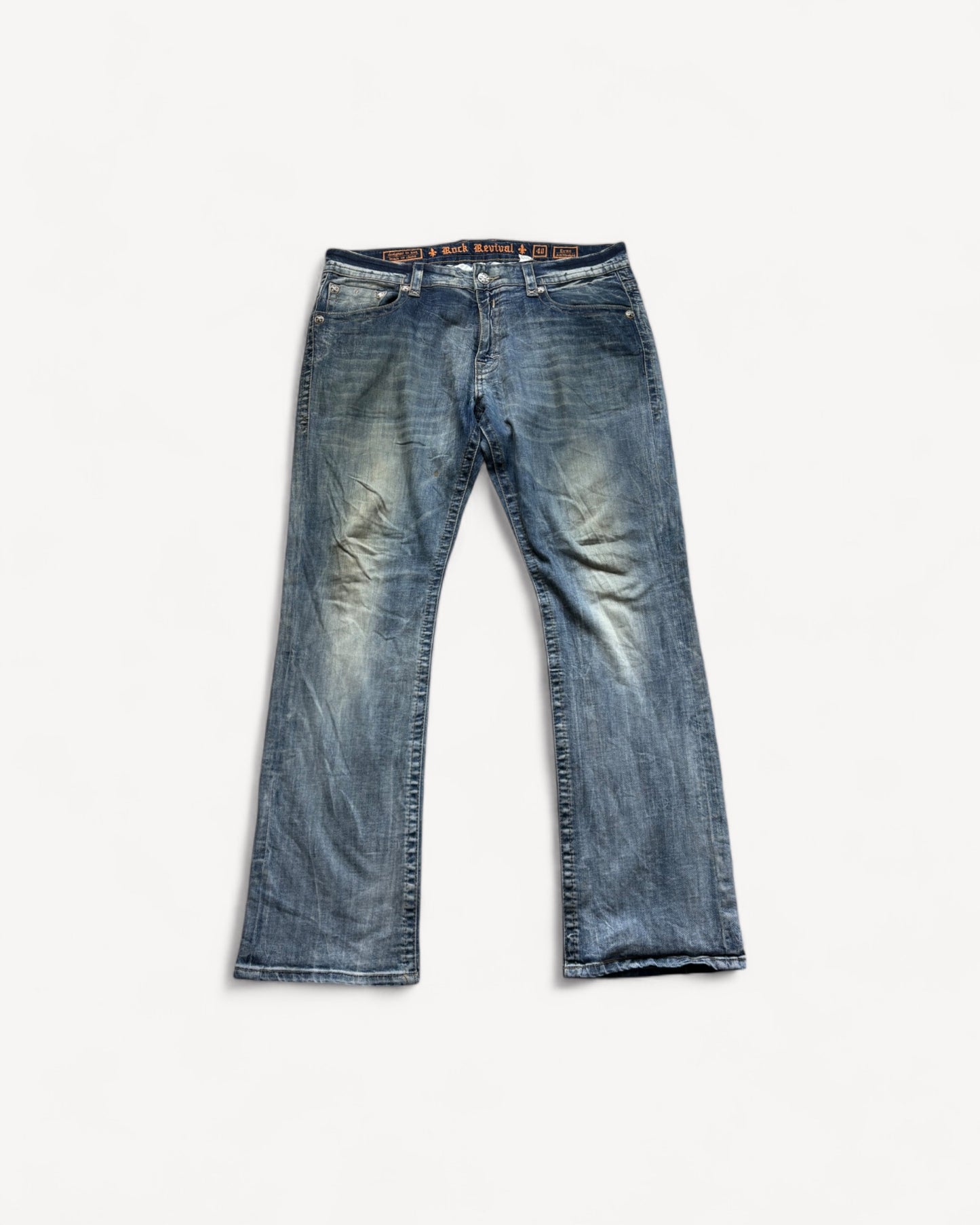 ROCK REVIVAL JEANS W40 L34 #RR23