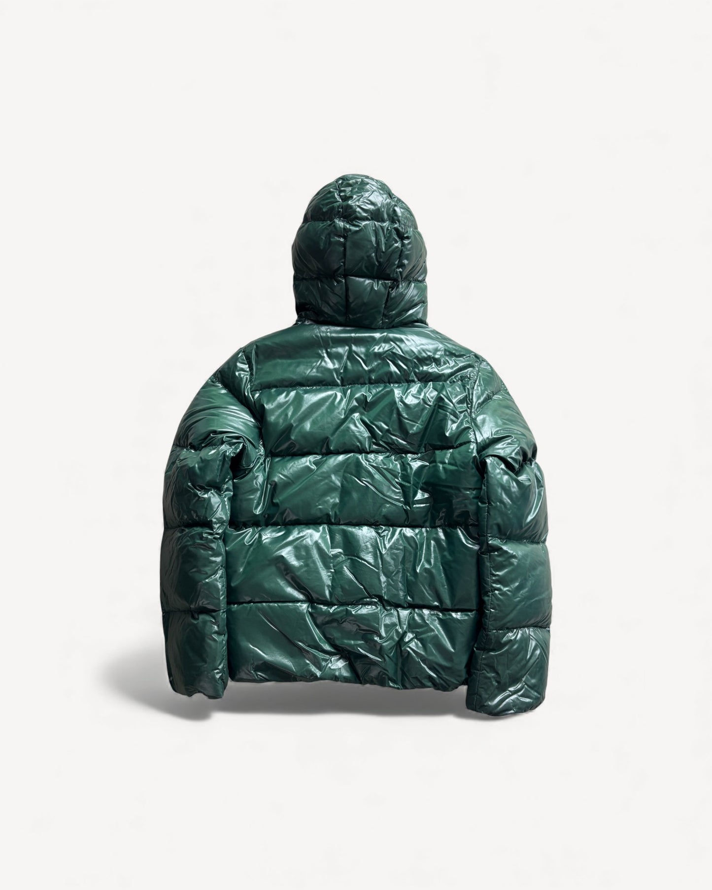 DUVETICA GREEN PUFFER JACKET (M)