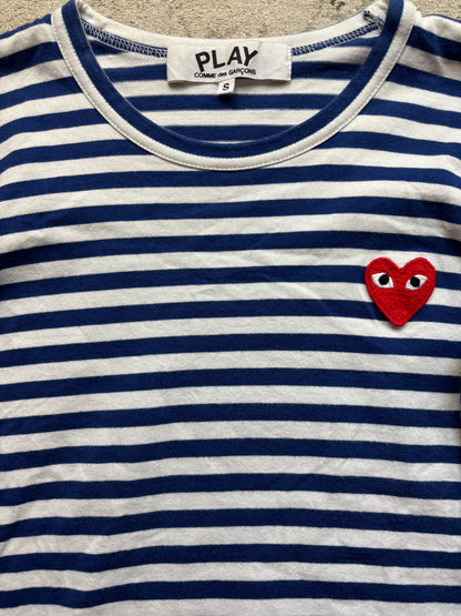 CDG PLAY LONGSLEEVE (XS)