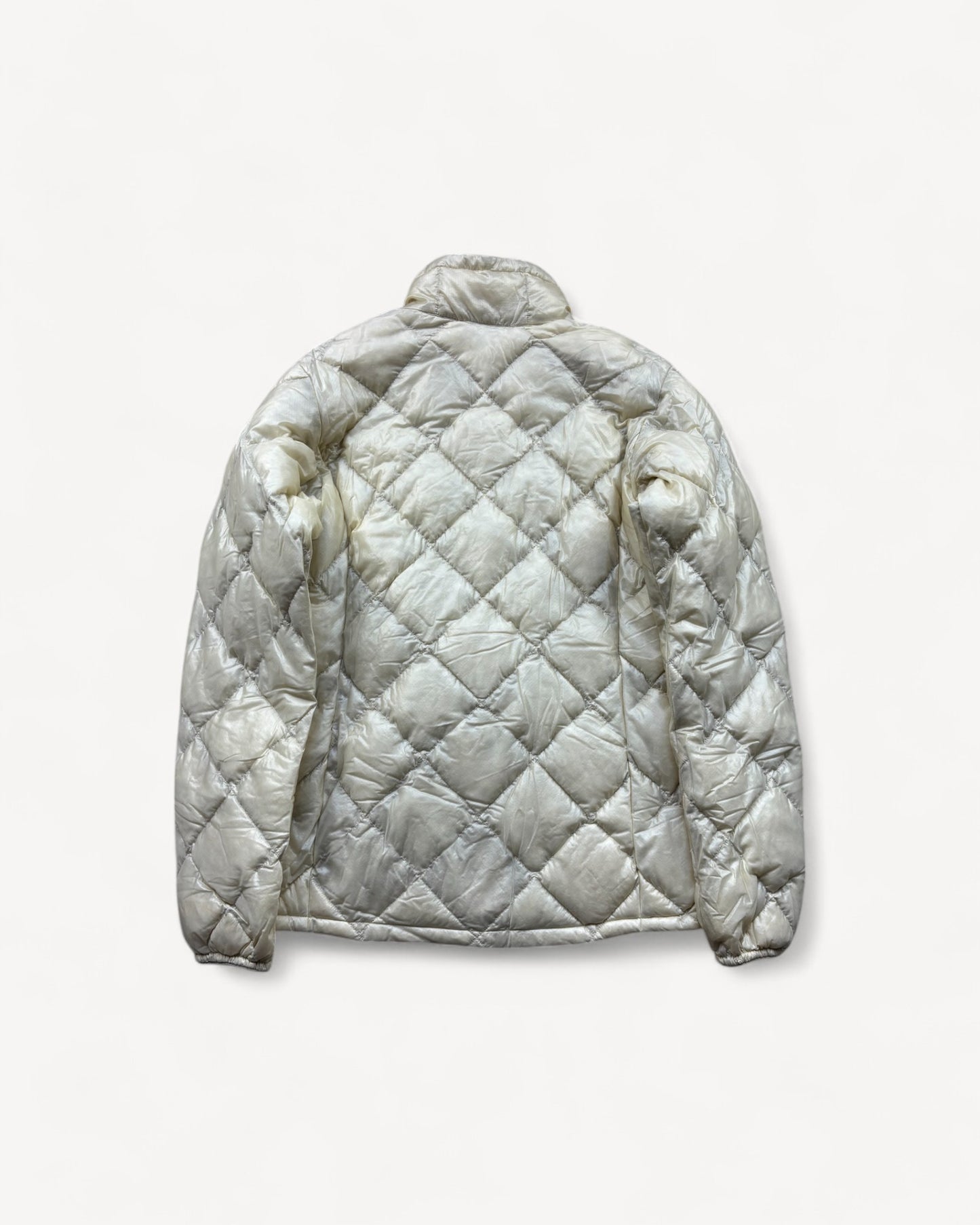 MONTBELL WHITE PUFFER JACKET (XS/S)