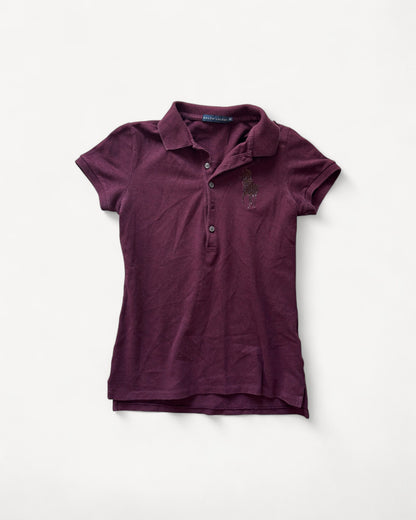 RALPH LAUREN POLO SHIRT RED (XS)