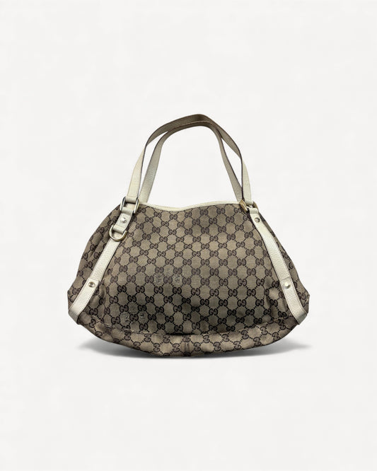 GUCCI MONOGRAM ABBEY BAG