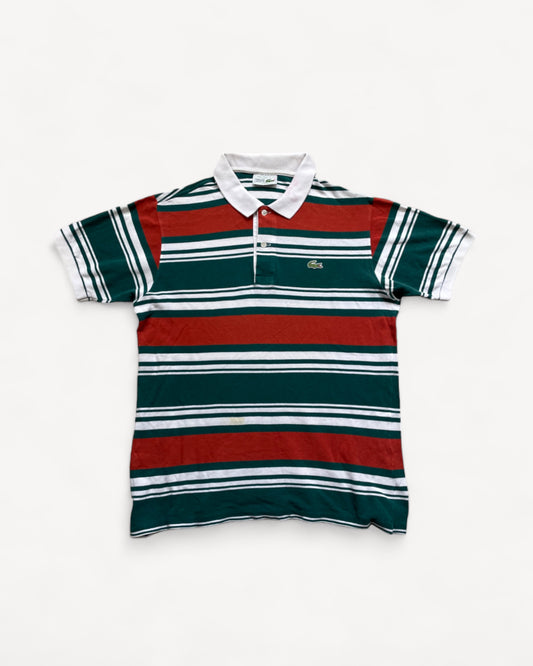 LACOSTE POLO SHIRT STRIPED (M)