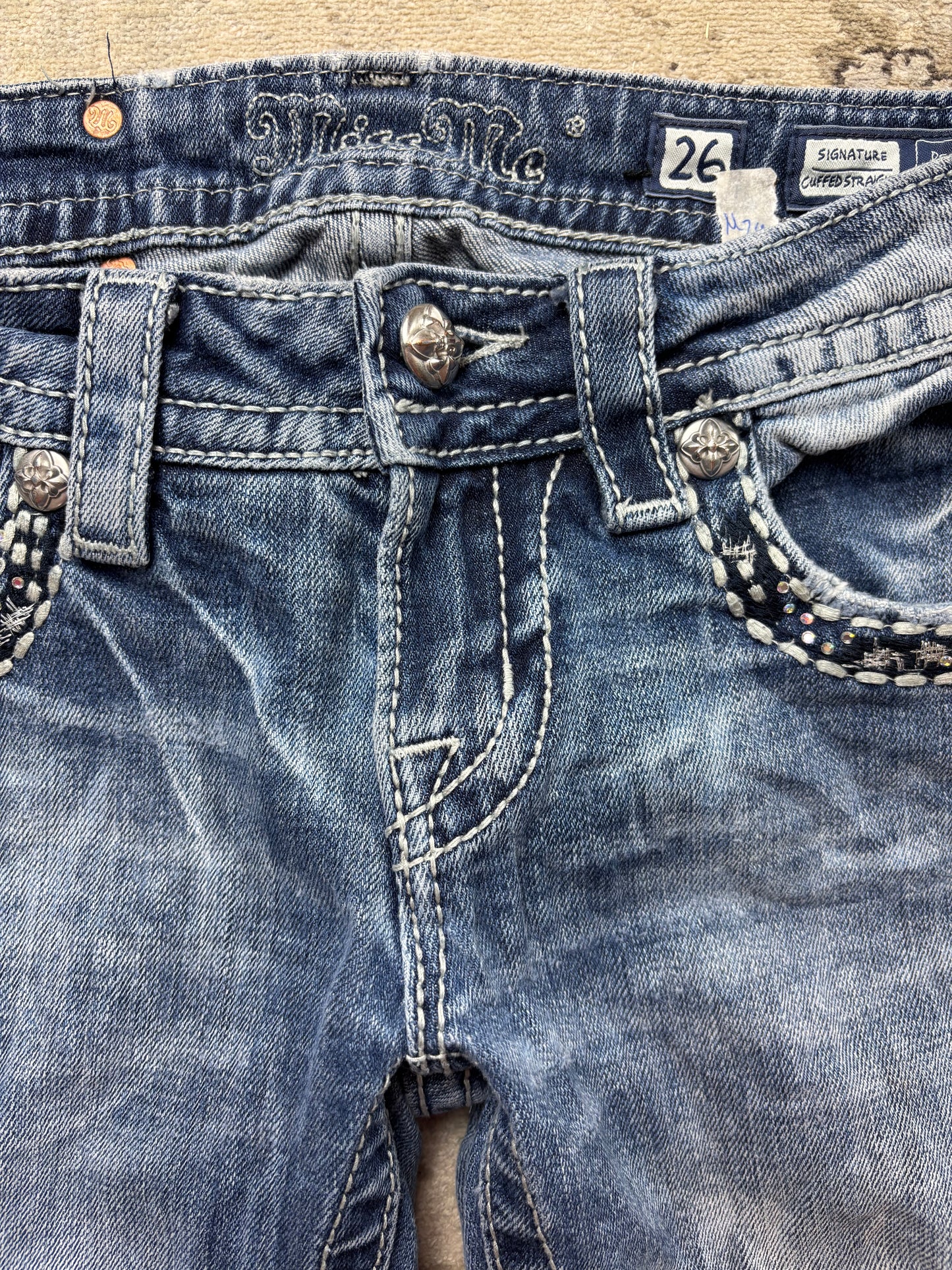 MISS ME JEANS W26 L30 #M24