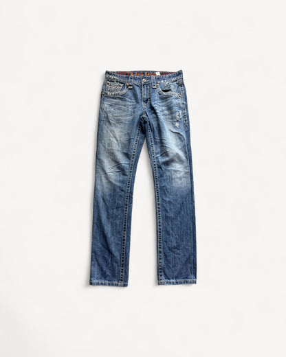 ROCK REVIVAL JEANS W32 L34 #RR13