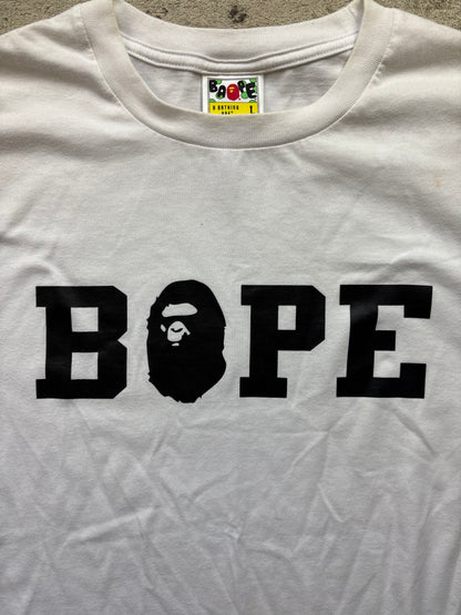 BAPE WHITE T-SHIRT (L)