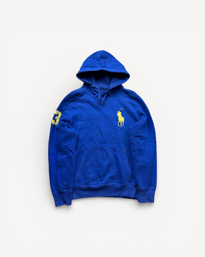 RALPH LAUREN BLUE HOODIE (L)