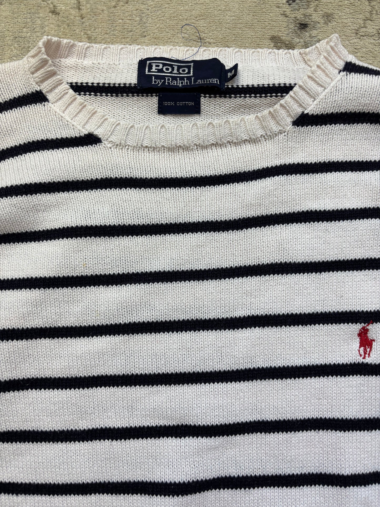 RALPH LAUREN STRIPED KNIT (M)