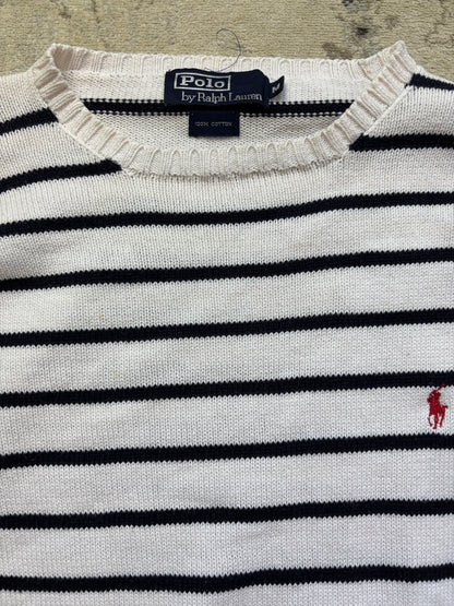 RALPH LAUREN STRIPED KNIT (M)
