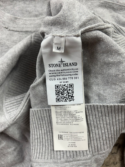 STONE ISLAND GREY KNIT (M)