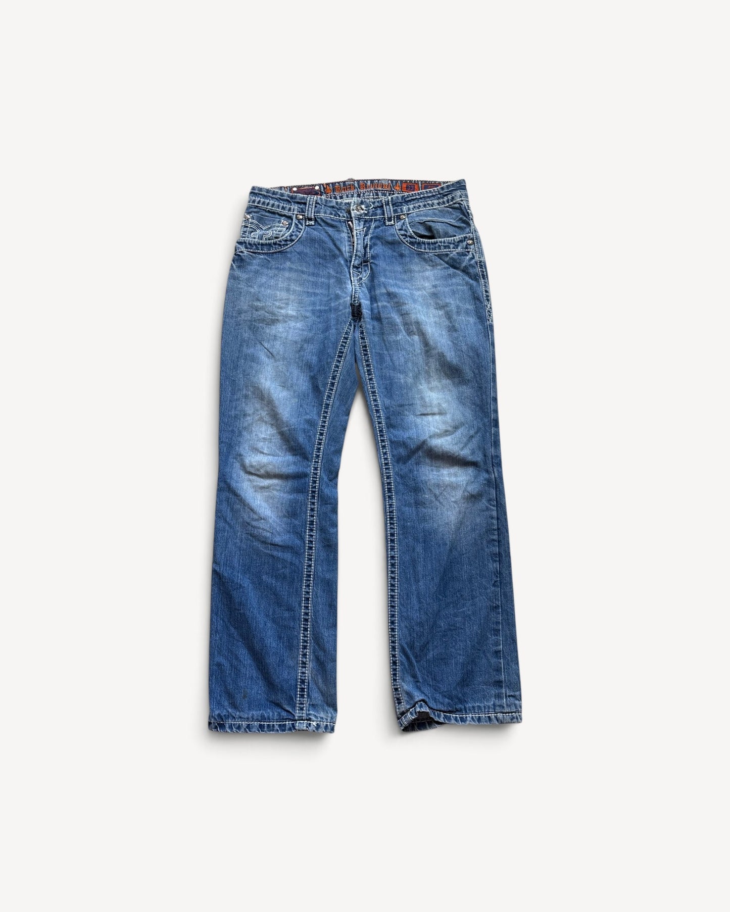 ROCK REVIVAL JEANS W33 L32 #RR23