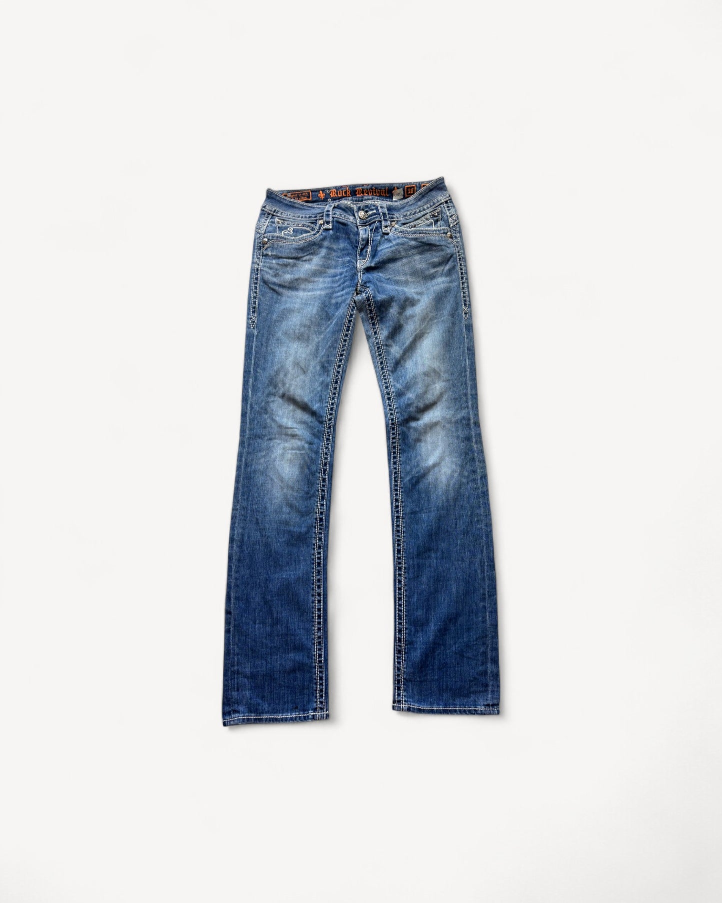 ROCK REVIVAL JEANS W30 L32 #RR7