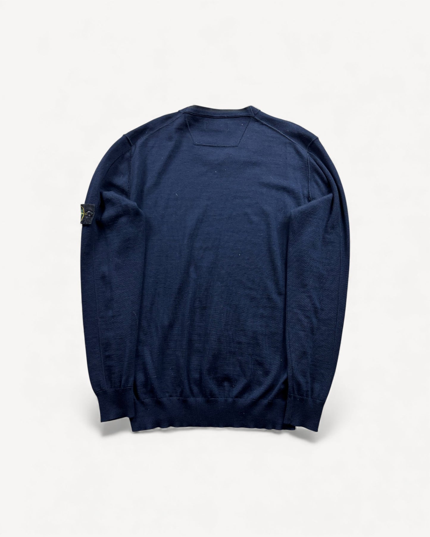 STONE ISLAND NAVY KNIT (L)