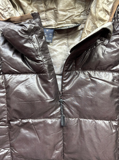 MONTBELL BROWN/BLACK PUFFER JACKET (S)