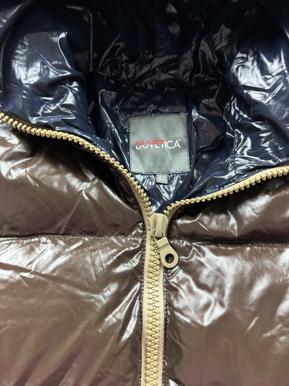 DUVETICA BROWN PUFFER JACKET (M)