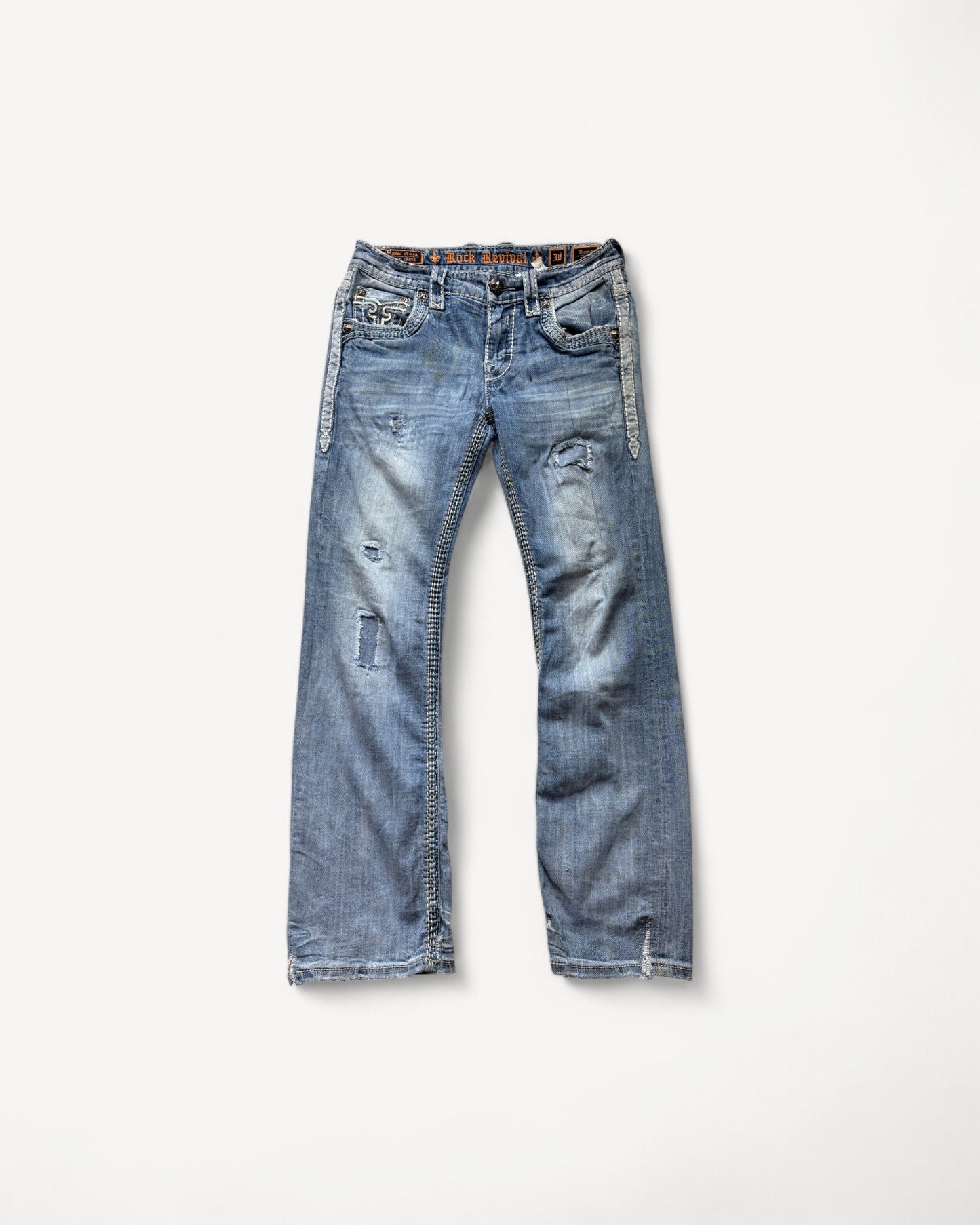 ROCK REVIVAL JEANS W30 L32 #RR18