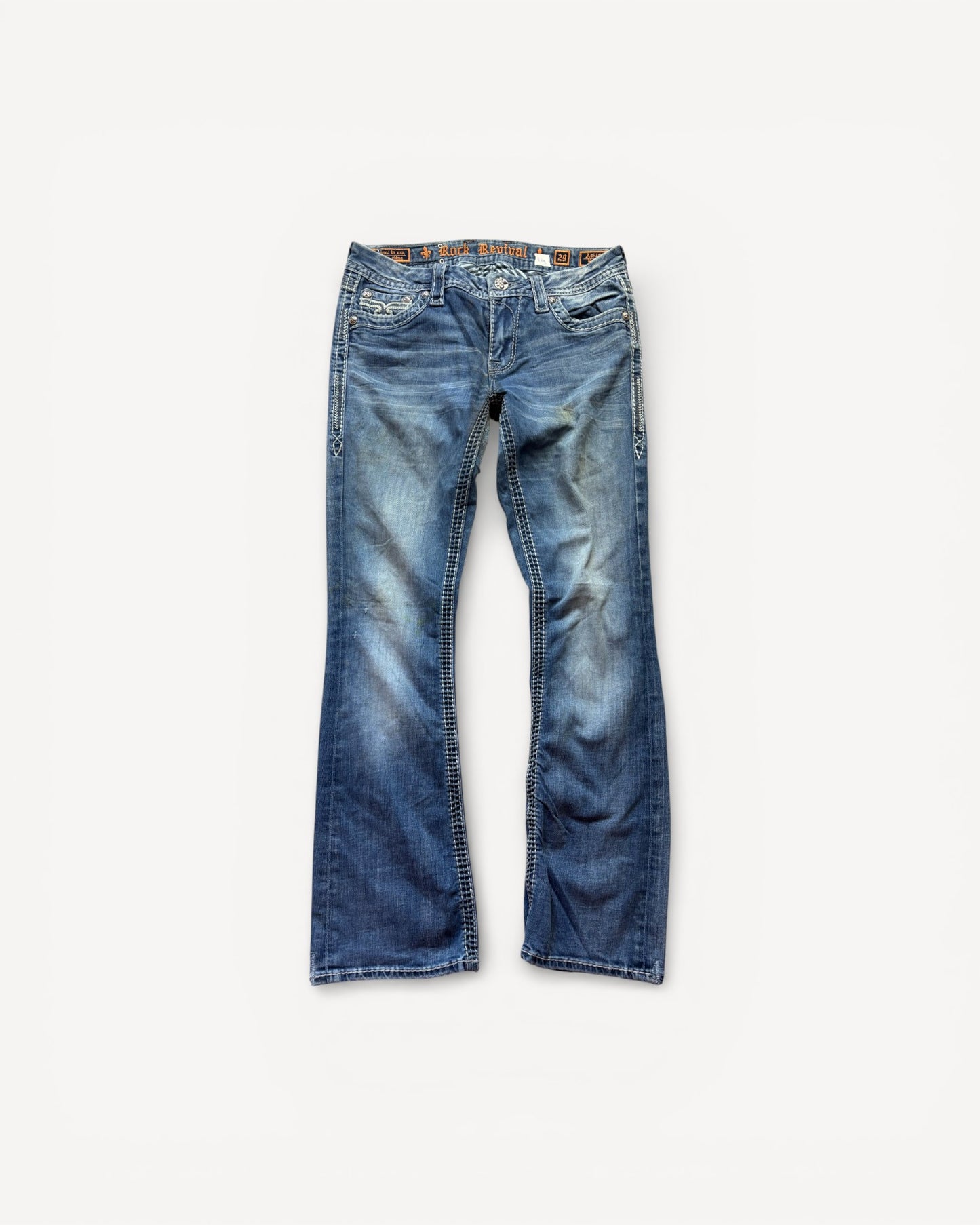 ROCK REVIVAL JEANS W29 L32 #RR9