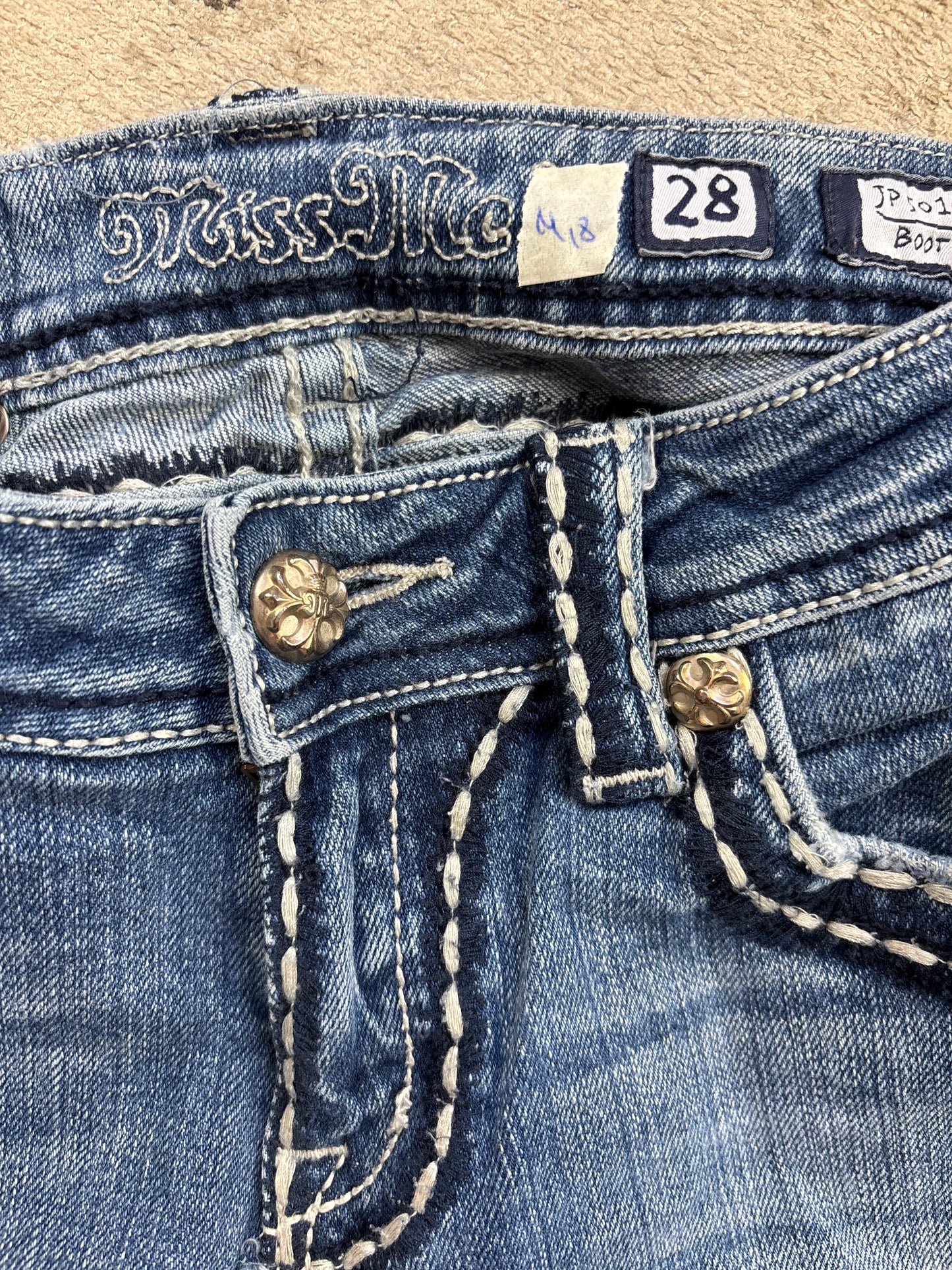 MISS ME JEANS W28 L32 #M18