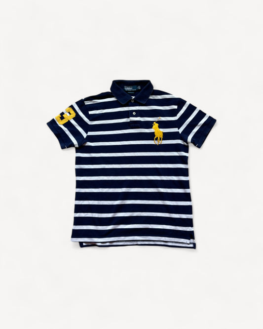 RALPH LAUREN POLO SHIRT STRIPED (M)