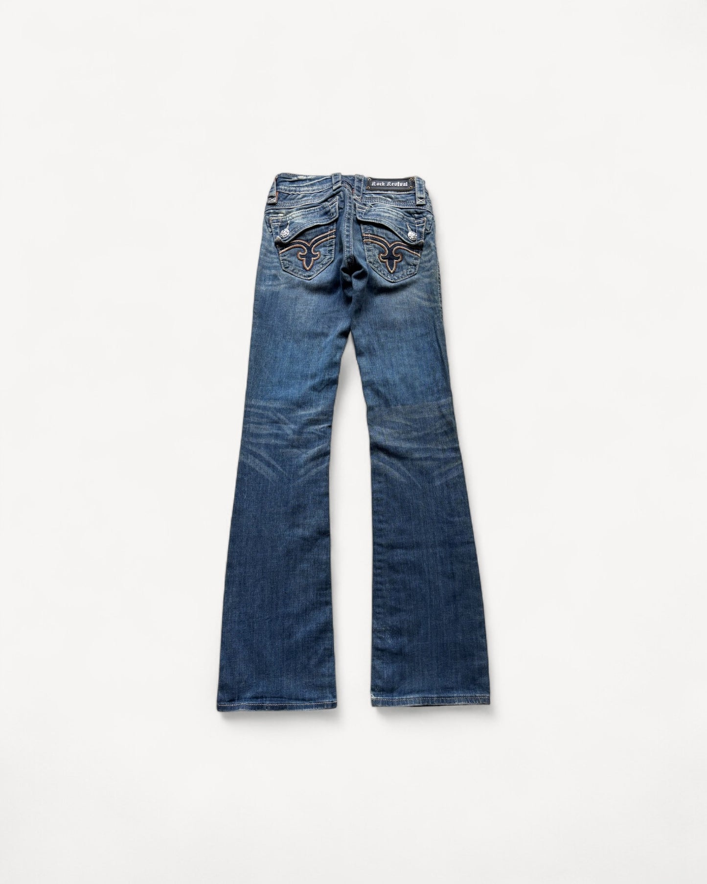 ROCK REVIVAL JEANS W24 L32 #RR2